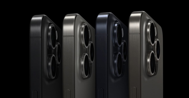 các phiên bản màu sắc iPhone 15 Pro và Pro Max