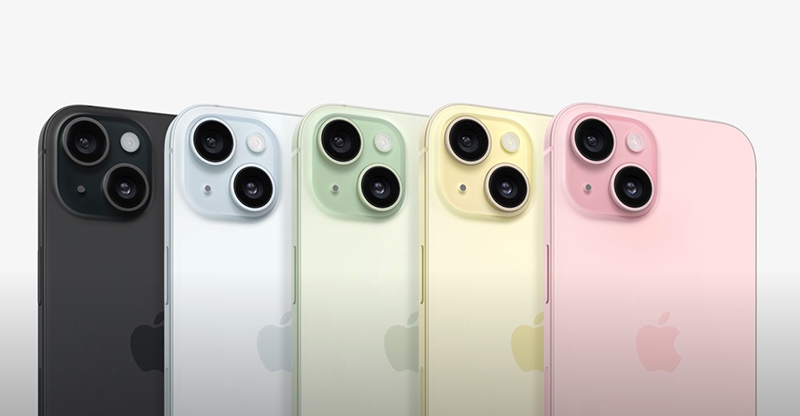 các phiên bản màu sắc iPhone 15 và 15 Plus